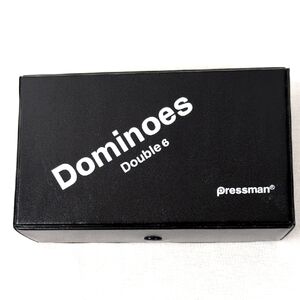 NWOT PRESSMAN DOUBLE 6 DOMINOES